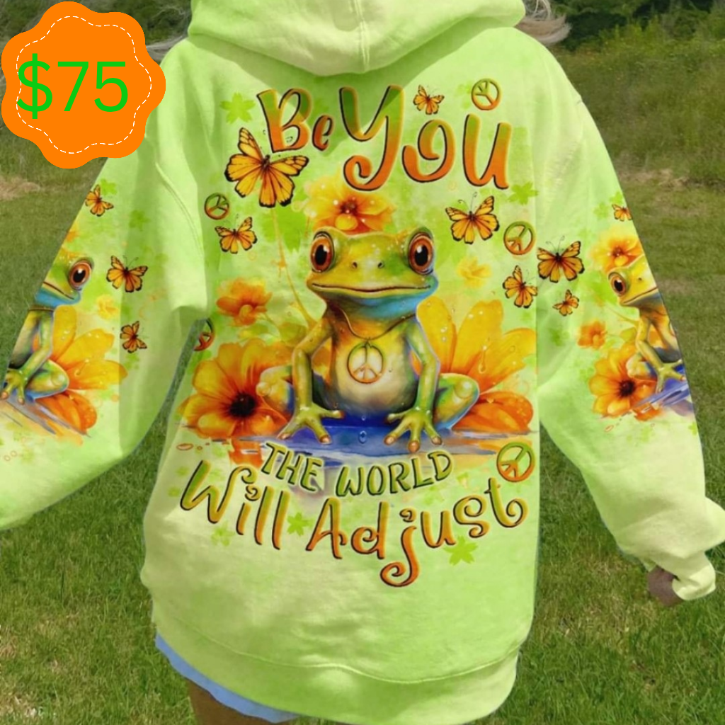 Positive Frog Hoodie