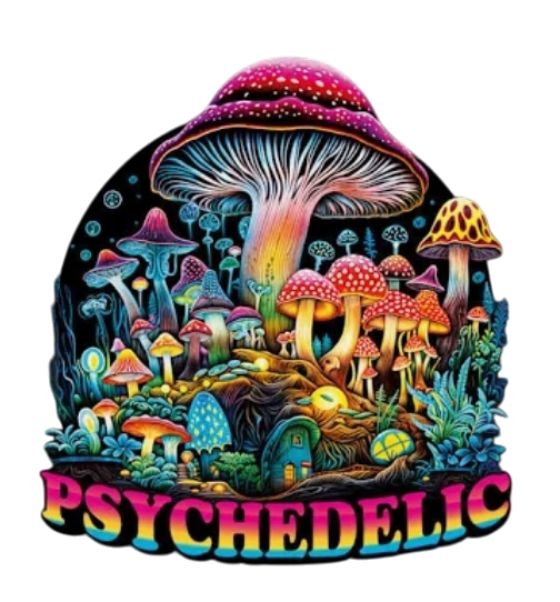 Psychedelic Vibes Graphic T-Shirts