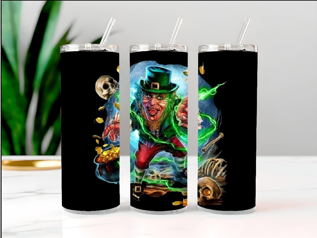 Electrifying Evil Leprechaun Tumbler