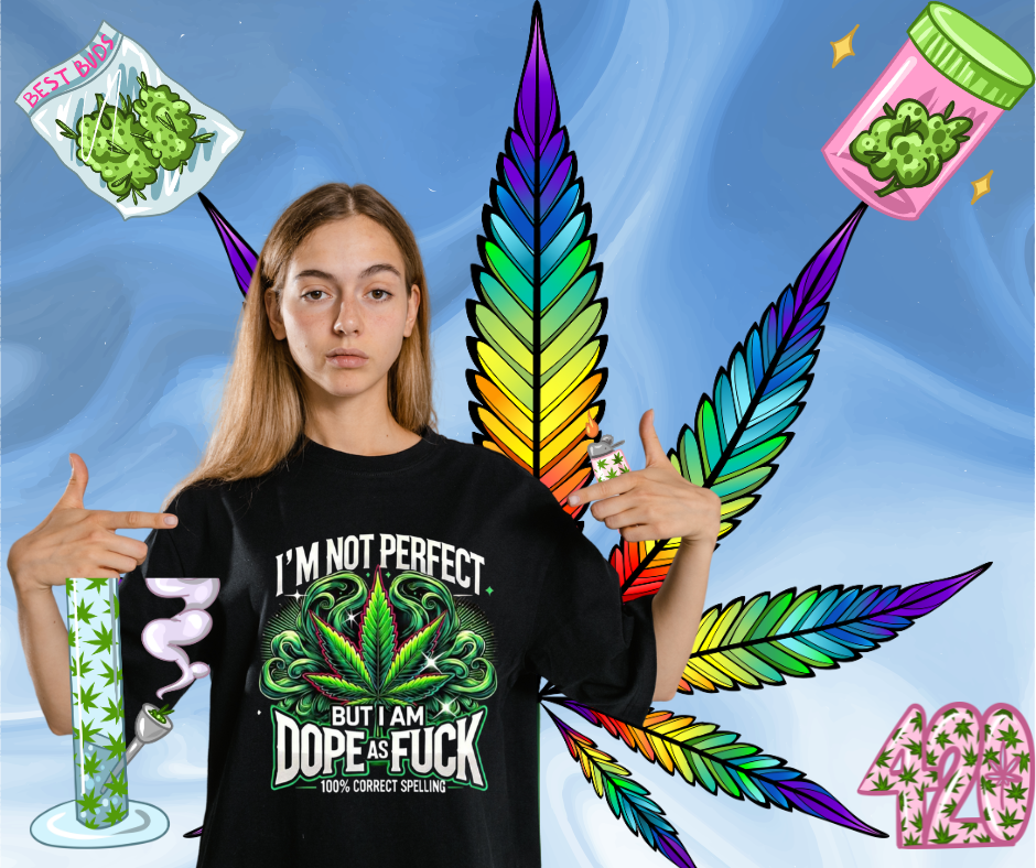 Plus Size "Dope as Fk" T-shirts