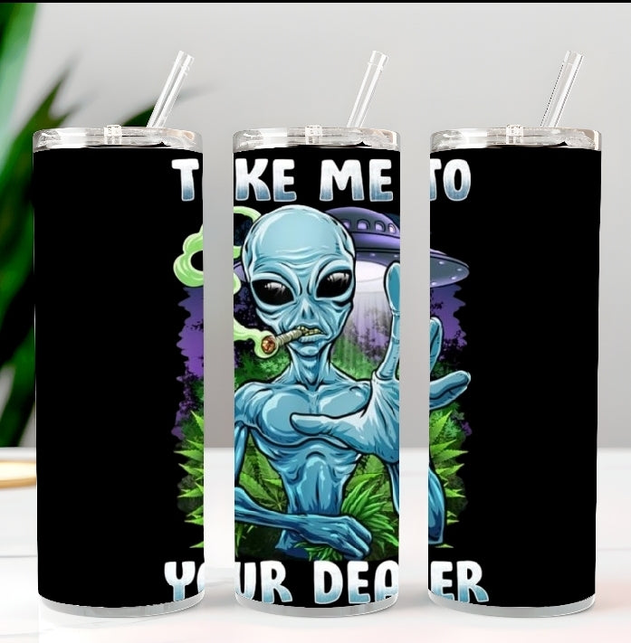 20oz Alien Tumbler