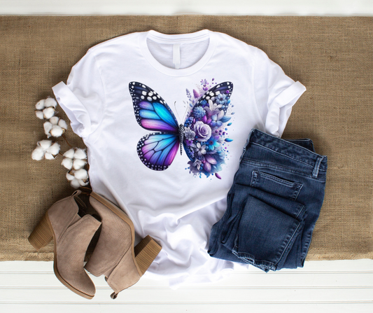Plus Size Flutter in Style Tshirt
