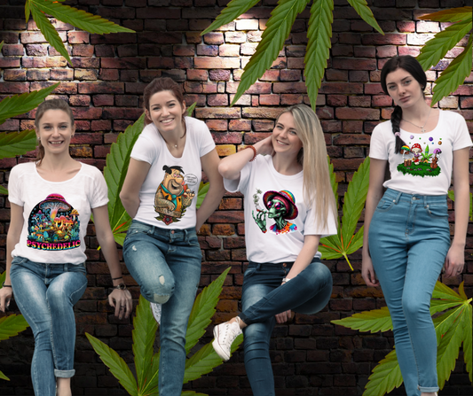 Psychedelic Vibes Graphic T-Shirts