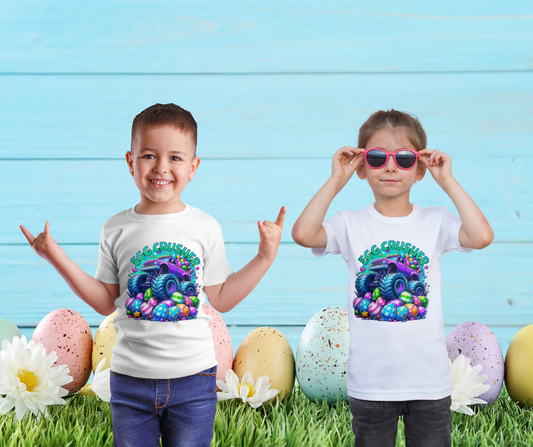 Egg Crusher Kids Easter Tee