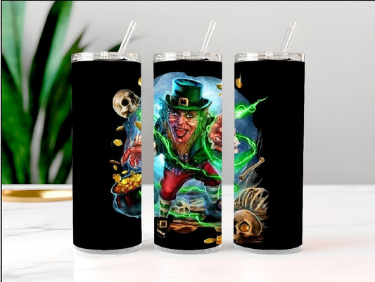 Electrifying Evil Leprechaun Tumbler