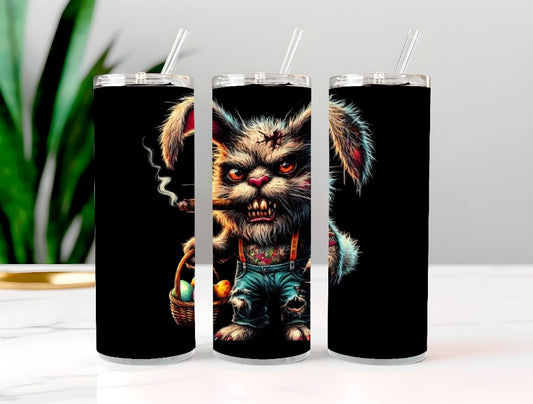 Badass Easter Bunny 20oz Tumbler