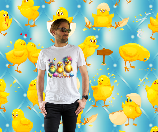 Plus Size Funky Chick Easter Tees
