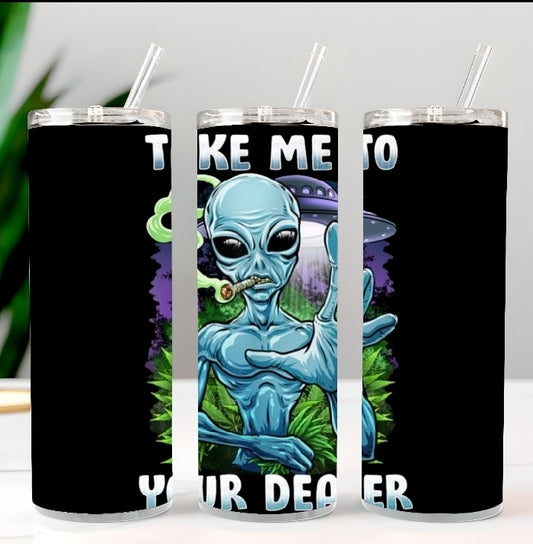 20oz Alien Tumbler
